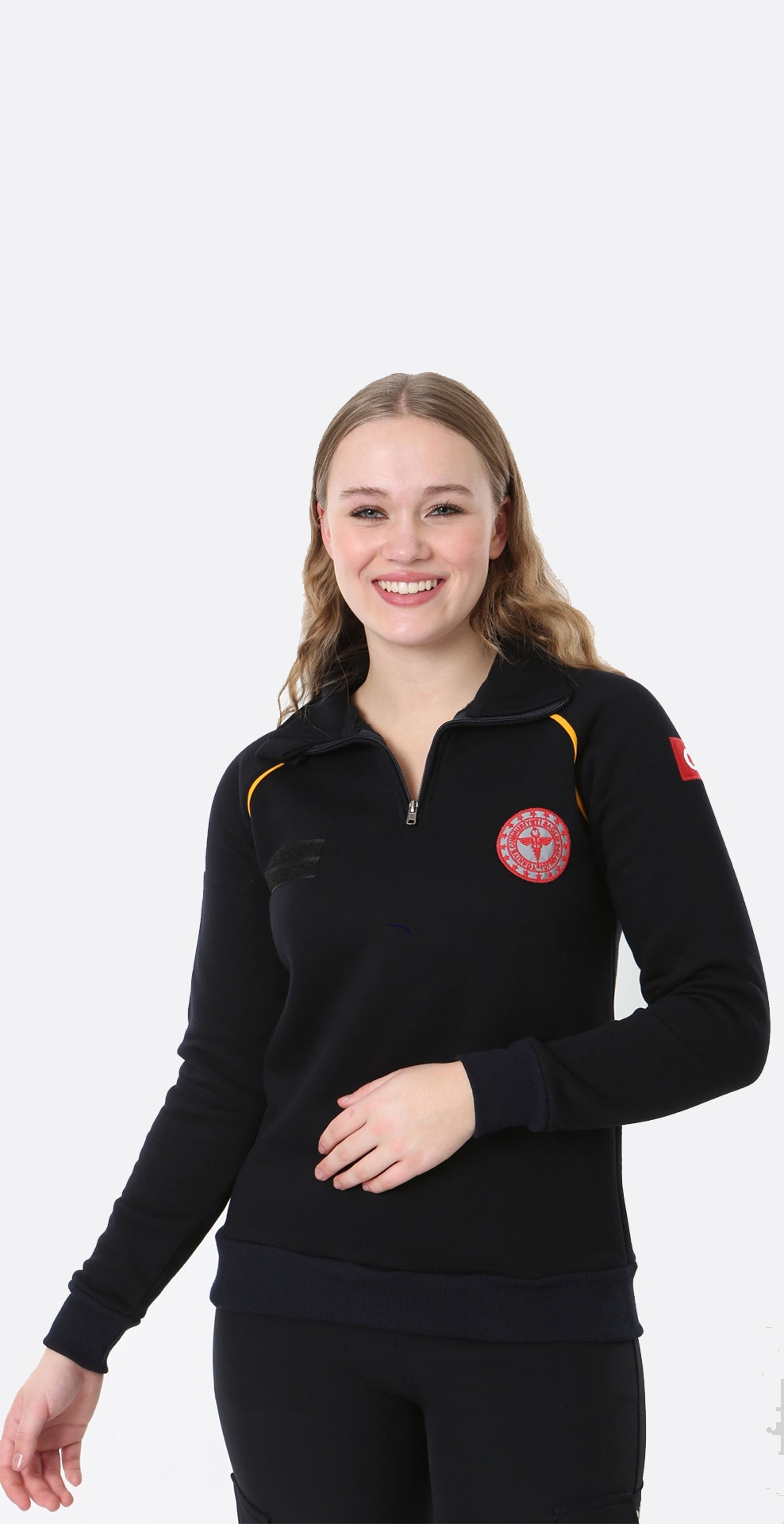 112 Lacivert Fermuarlı Swith (Reglan Kol)