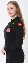 112 Lakost Uzun Kol T-Shirt Lacivert