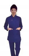 i-Soft Tesettür Likralı Takım S - 40 Beden - Patriot Blue