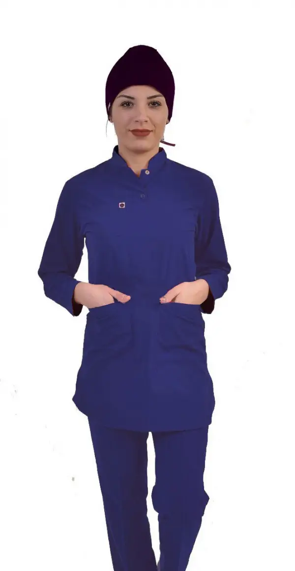 i-Soft Tesettür Likralı Takım S - 40 Beden - Patriot Blue